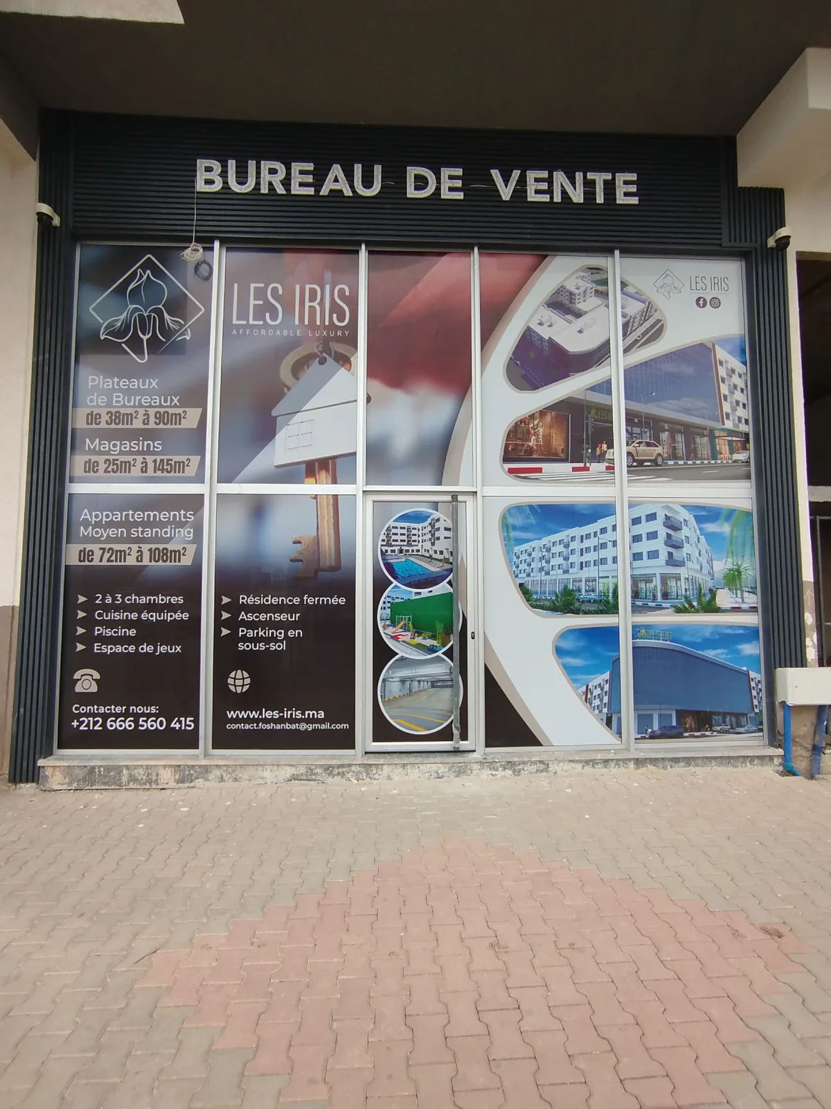 Les Iris — bureau de vente